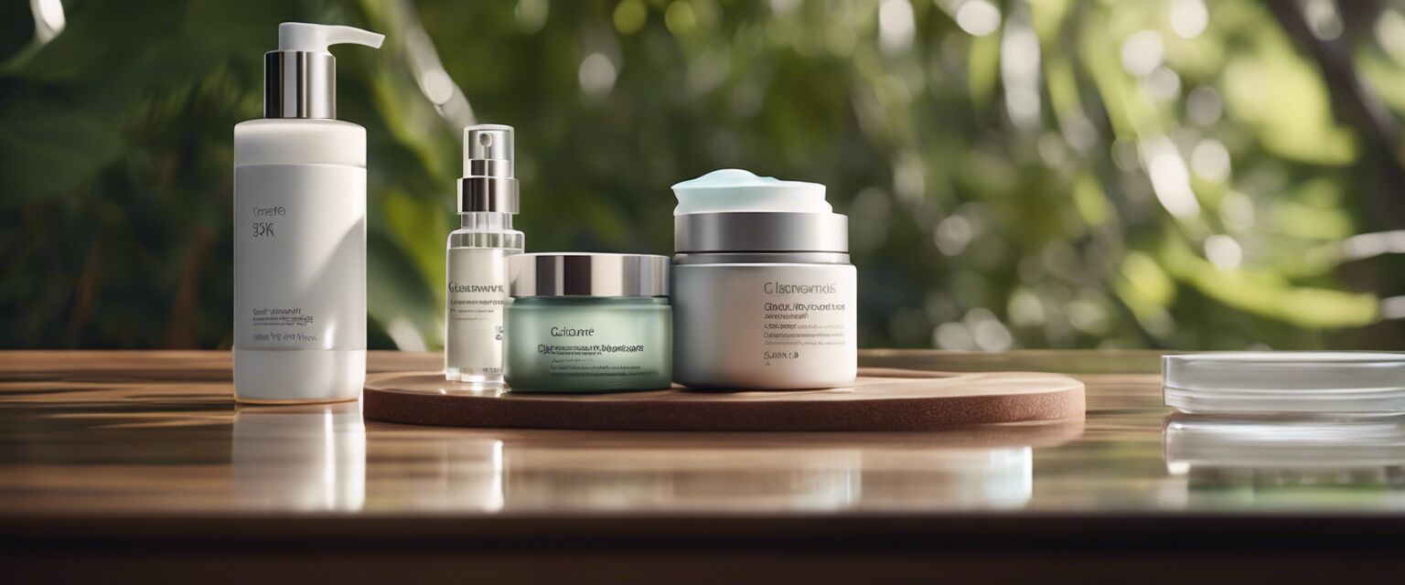 Acne Treatment Products Image