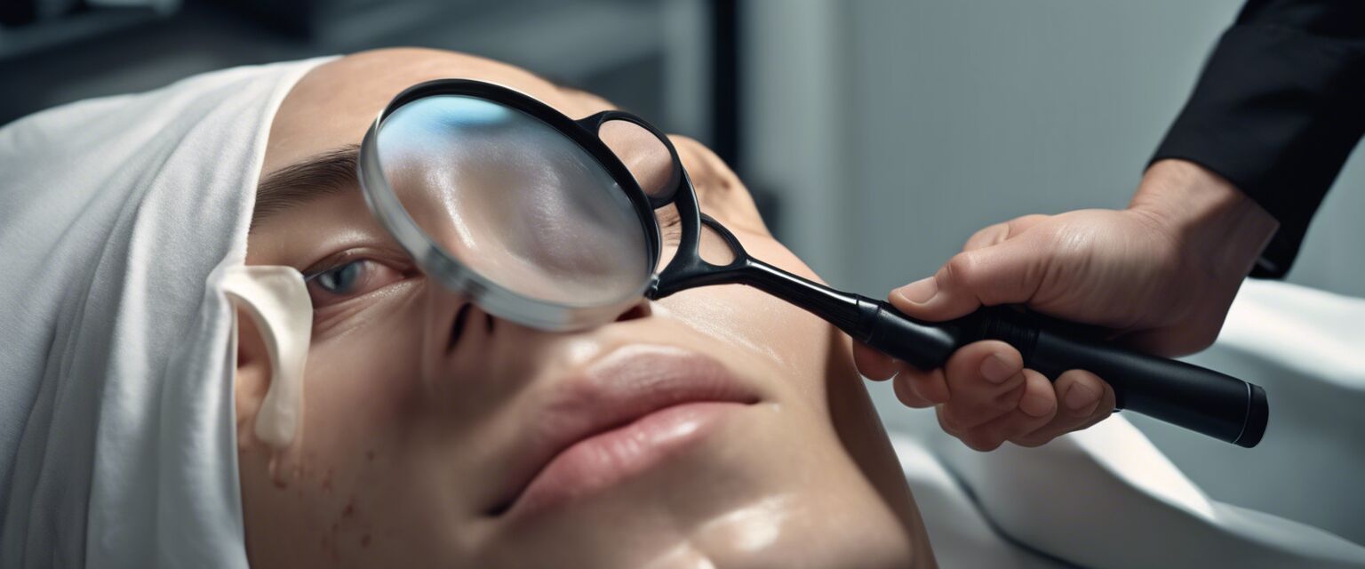 Dermatologist Examining Patient Image